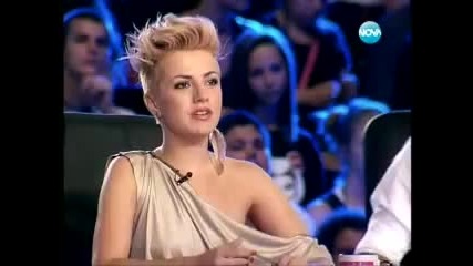 Стела Петрова X Factor България 16.09.2011