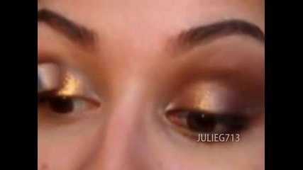 Ashley+tisdale+bronze+smokey+eye