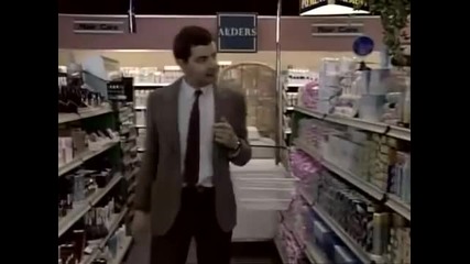 Mr. Bean - - - shopping 