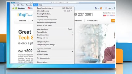Internet Explorer® 9: How to override all font and color settings on Windows® 7?