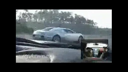 Bugatti Veyron Vs Mclaren Slr.