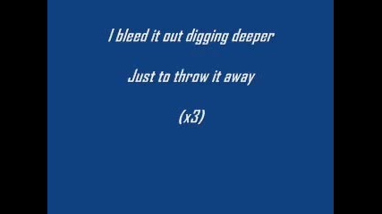 Linkinpark - Bleed It Out Lyrics 