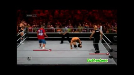 Svr 2011 John Cena _ The Rock vs The Miz _ Alex Rilley