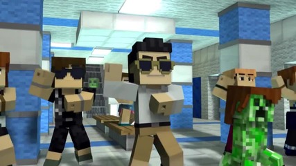 Minecraft Style - Gangnam Style
