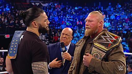 Brock Lesnar and Seth "Freakin" Rollins step onto Roman Reigns’ Island of Relevancy