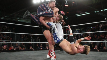 Moustache Mountain's match against Webster & Andrews leaves Brooklyn in awe: NXT UK highlights for April 24, 2019