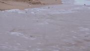 Десетки пясъчни фигури на войници се появиха на британски плаж (ВИДЕО)