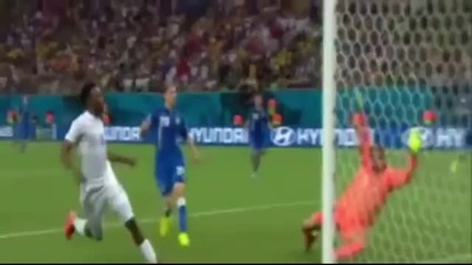 England 1-2 Italy World Cup 2014 (All Goals)