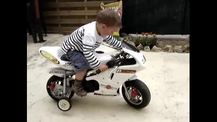 Шумахер като малък