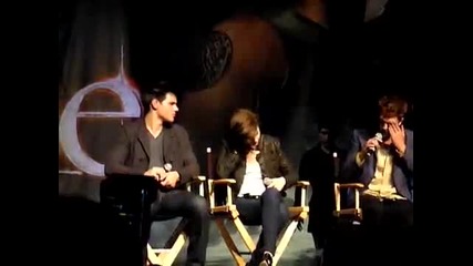Kristen, Rob and Taylor - Eclipse La Convention