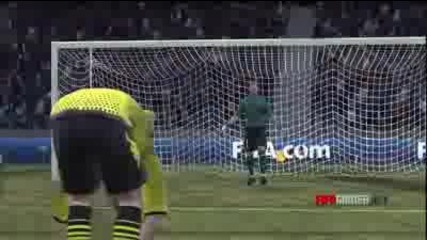 Fifa 12 - Барселона - Борусия Дортмунд гледай страхотно е !