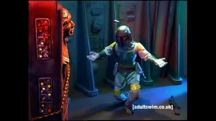 Robot Chicken Star Wars - Boba Fett and Solo 