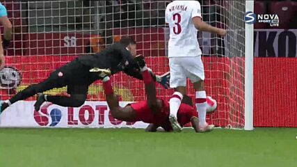 Полша - Белгия 0:1 /първо полувреме/
