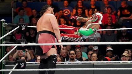 Rey Mysterio grounds Samoa Joe with aerial attacks: WWE Money in the Bank 2019 (WWE Network Exclusive)