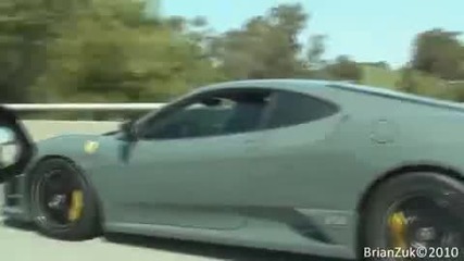 Ferrari 430 Scuderia with Straight Pipes