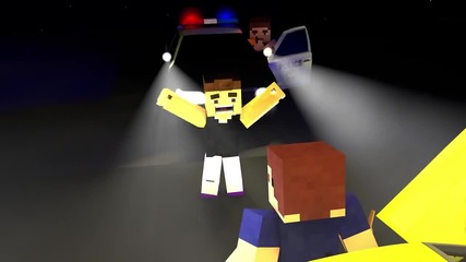 Justin Bieber Arrested In Minecraft! (animation)