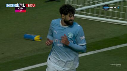 Goal by Manchester City