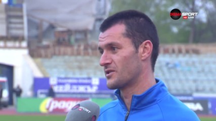 Исмаил Иса: Играем мач за мач, за мен това са контроли
