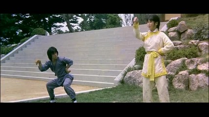 Spiritual Kung fu - Jackie Chan vs Mo Man Sau - fight on the bridge