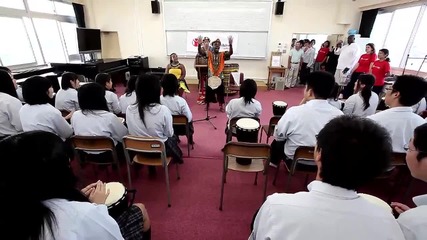 Linkin Park visit Ishinomaki City with Save The Children