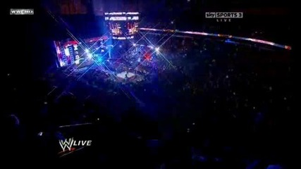 The Rock And John Cena Confront The Miz And R - Truth Before Survivor Series 2011