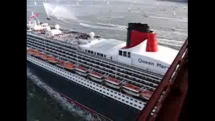 Queen Mary 2 - В Сан Франциско!