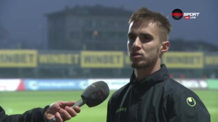 Антонио Вутов: Доминирахме срещу Берое