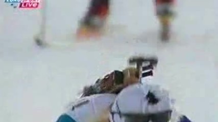 Биатлон Остерзунд 2002 Sprint Womem