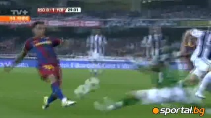 Реал Сосиедад - Барселона 2 - 1 30.04.2011