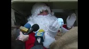 Дядо Коледа Кацна В Пловдив