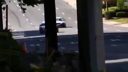 Pro drifting - Drifters on the streets of Atlanta