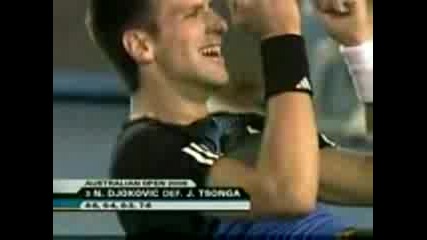 Djokovic Vs Tsonga - Australian Open 2008