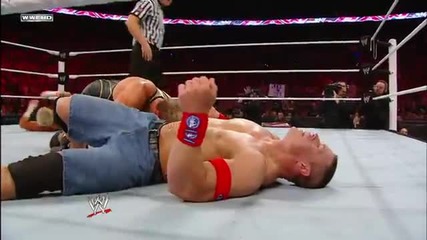 Barrett, Christian, Jack Swagger and Ziggler vs. John Cena, John Morrison, Sheamus and Riley