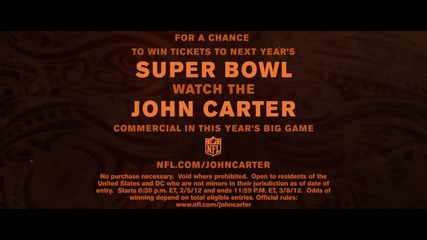 John Carter Super Bowl Sneak Peek