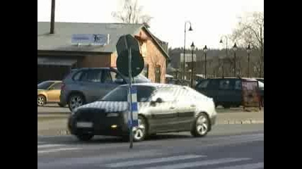 Шпионско видео на Saab 9 - 5 My 2010год.