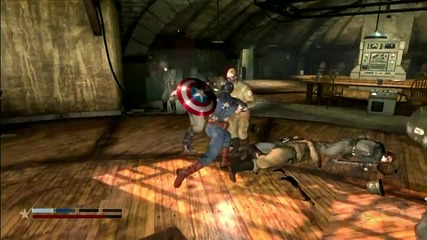 Captain America Super Soldier - American Beatdown Gameplay 