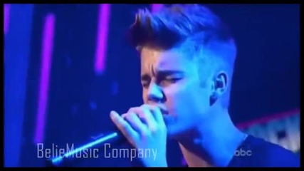 Justin Bieber - Boyfriend (acoustic Version) New Years Rockin Eve 13