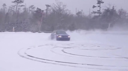 Audi A4 drift