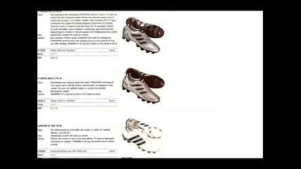 Kaka,  Benzema,  Gerrard,  Adebayor in New Boots Adidas Catalog