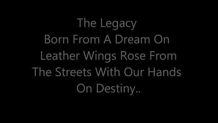 Black Veil Brides - Legacy [ Lyrics ]