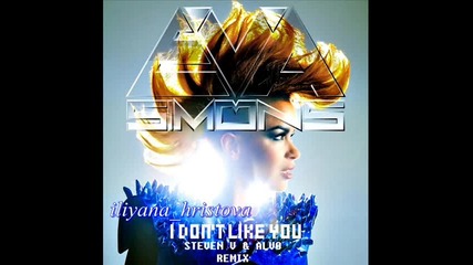 Eva Simons - I Don't Like You ( Steven V & Alvo Remix )