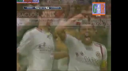 25.10.2009 Рома 0:1 Ливорно Франческо Тавано Гол
