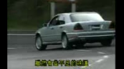 Mercedes E55 Drift