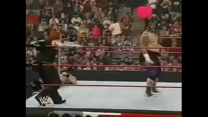 John Cena and Jeff Hardy vs. Umaga and Jbl