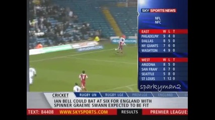 Leeds United 2 - Accrington Stanley 0 (season 2010)