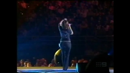 Kelly Clarkson Miss Independent Live Afl Footy Show, Australia March 2003 
