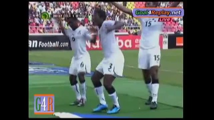 Ghana - Nigeria 1 - 0 (1 - 0, 28 1 2010) 
