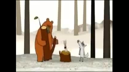 wolf, bear, rabbit