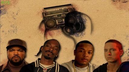 Ненормален Ремикс! Eminem ft. 2pac Dr.dre Snoop Dogg Notorious Big - Gangsta Song