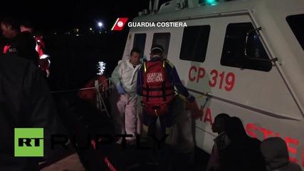 Italy: 100 migrants picked up by Italian Coast Guard near Lampedusa